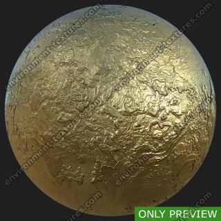 PBR substance preview gold 0002